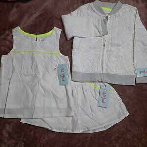 Cat & Jack girls 3 piece outfit